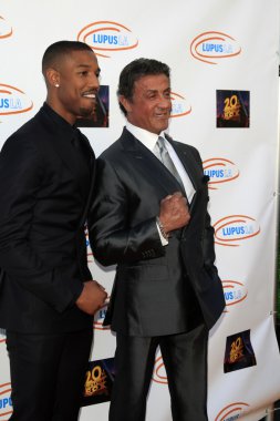 Michael b jordan, sylvester stallone