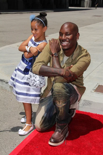 Tyrese Gibson, hija —  Fotos de Stock