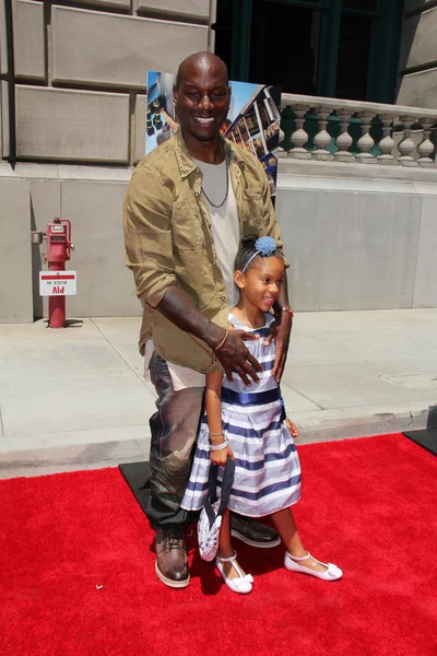 Tyrese Gibson, daughter — Stock Photo, Image