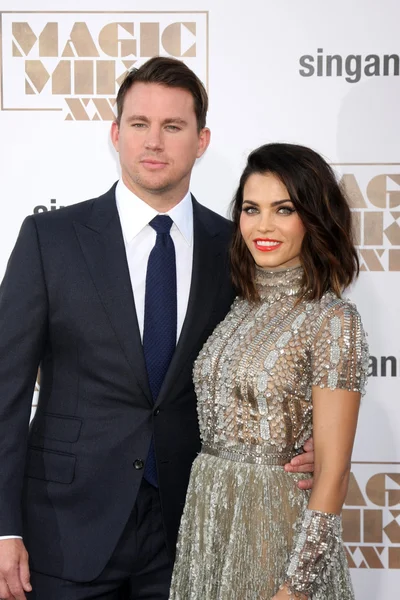 Channing Tatum, Jenna Dewan-Tatum — Foto de Stock