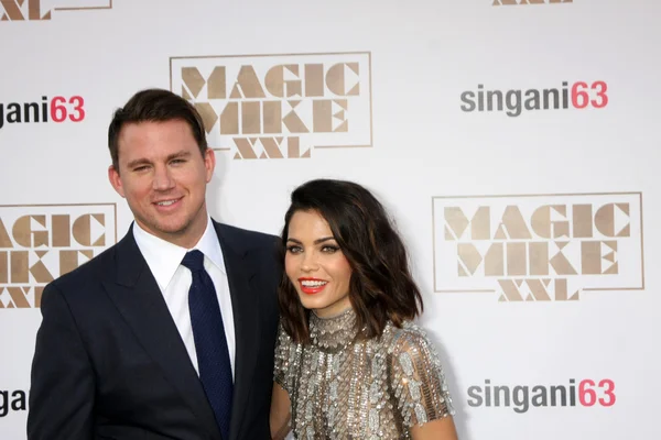 Channing Tatum, Jenna Dewan-Tatum — Stockfoto