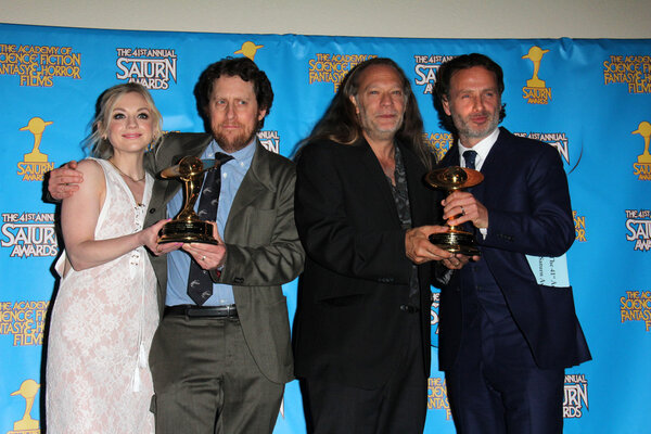 Emily Kinney, Scott Gimple, Andrew Lincoln, Gregory Nicotero