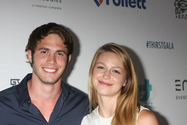 Blake Jenner, Melissa Benoist — Foto Stock