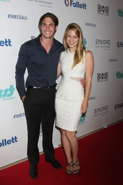 Blake Jenner, Melissa Benoist — Foto de Stock