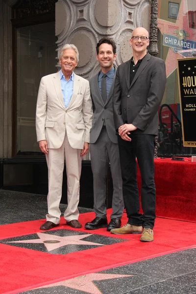 Michael Douglas, Paul Rudd, Adam Scott — Photo