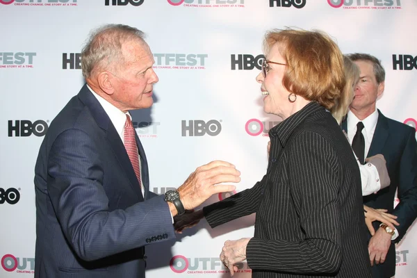 Tab Hunter, Carol Burnett — Stock Photo, Image