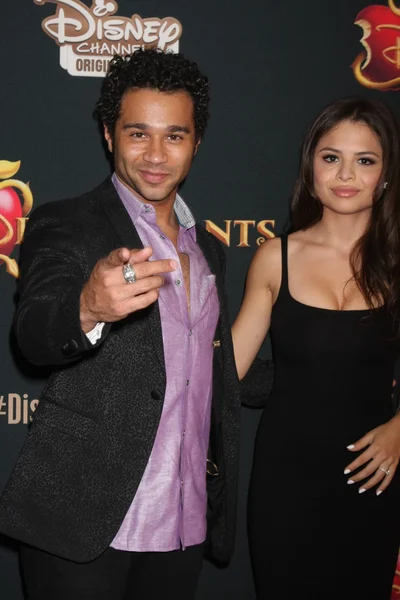 Corbin bleu, sasha clements — Zdjęcie stockowe