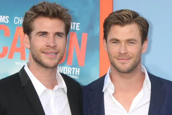 Liam Hemsworth, Chris Hemsworth — Zdjęcie stockowe