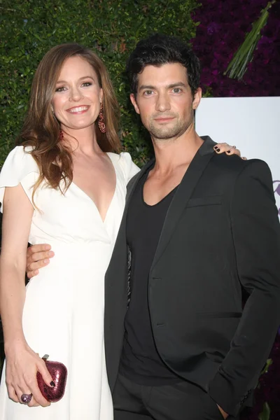 Rachel Boston, David Alpay — Stock Photo, Image