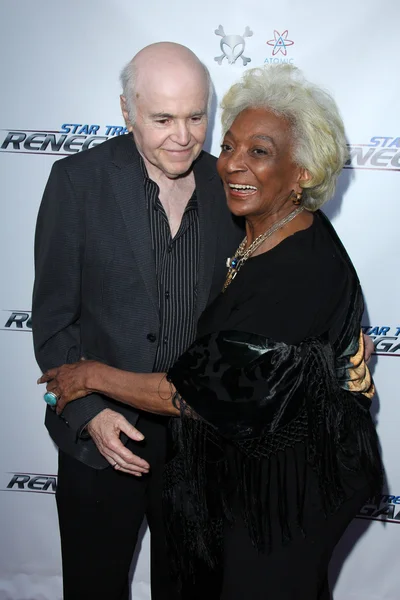 Walter Koenig, Nichelle Nichols — Stockfoto