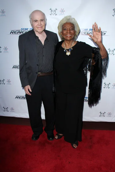 Walter Koenig, Nichelle Nichols — Stock Photo, Image