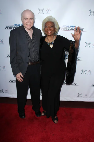 Walter Koenig, Nichelle Nichols — Stock Photo, Image