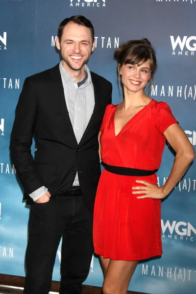 Christopher Denham, Katja Herbers — Stock Photo, Image