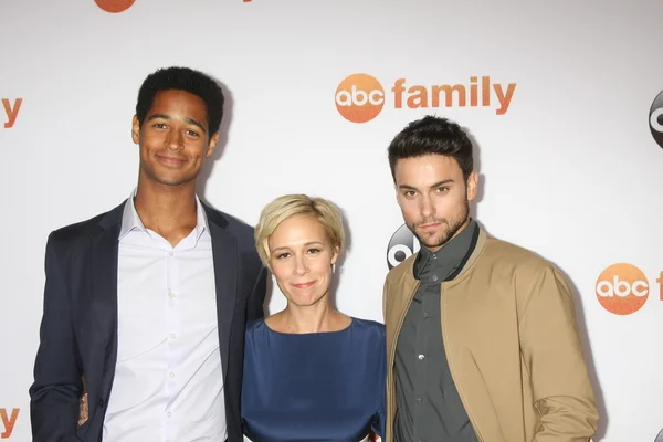 Alfred Enoch, Liza Weil, Jack Falahee — Fotografia de Stock