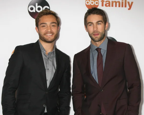 Ed Westwick, Chace Crawford — Stock Photo, Image