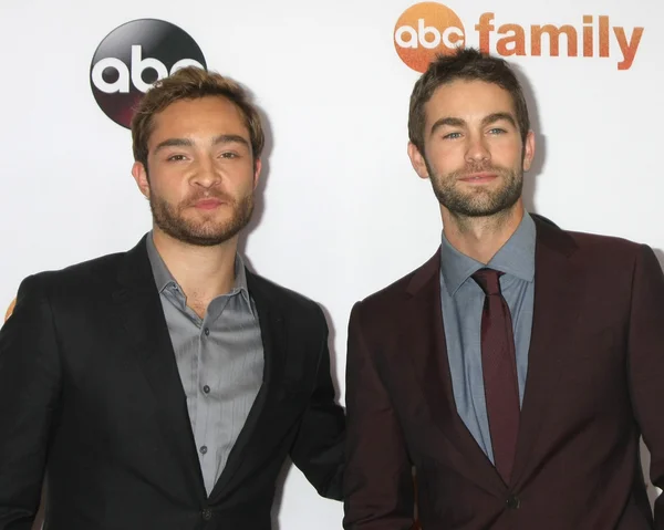 Ed Westwick, Chace Crawford — Foto Stock