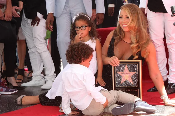 Moroccan Cannon, Monroe Cannon, Mariah Carey — 图库照片