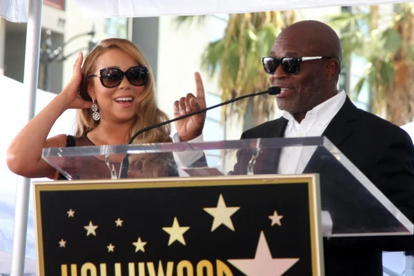 Mariah Carey, LA Reid — Stock Photo, Image