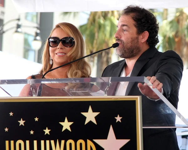 Mariah Carey, Brett Ratner — Zdjęcie stockowe