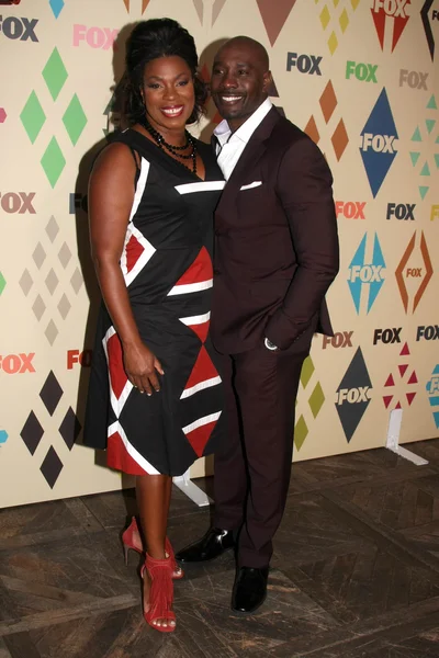 Lorraine Toussaint, Morris Chestnut — Stock Photo, Image