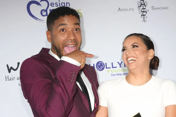 Jussie Smollett, Eva Longoria — Fotografia de Stock