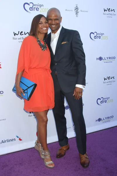 Salli Richardson Whitfield, Dondre T Whitfield — Stok fotoğraf