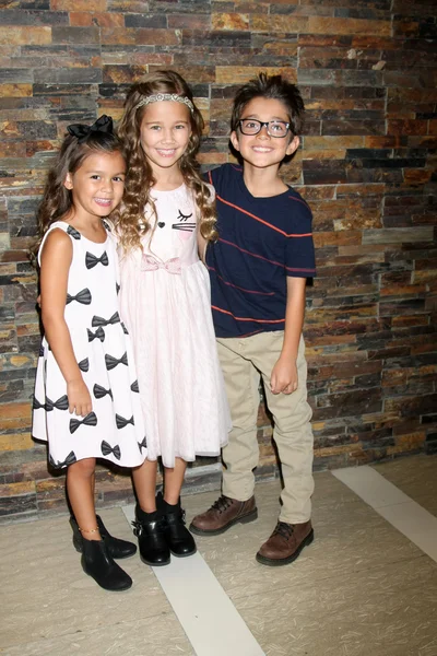 Brooklyn schwester, brooklyn rae silzer, nicolas bechtel — Stockfoto