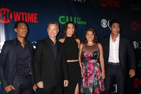 Tyler James Williams, Gary Sinise, Alana De La Garza, Annie Funke, Daniel Henney — Zdjęcie stockowe