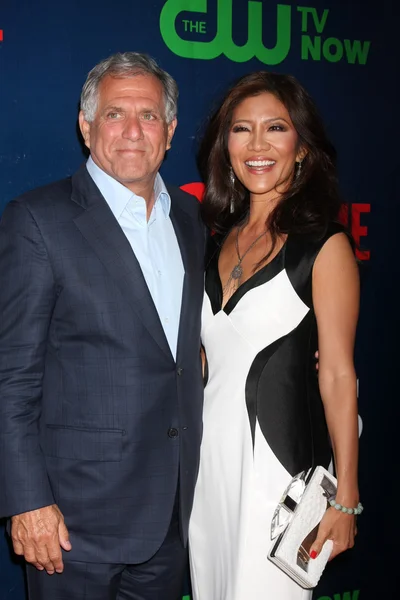 Les Moonves, 줄리 첸 — 스톡 사진