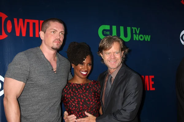 Steve Howey, Shanola Hampton, WIlliam H Macy — Fotografia de Stock