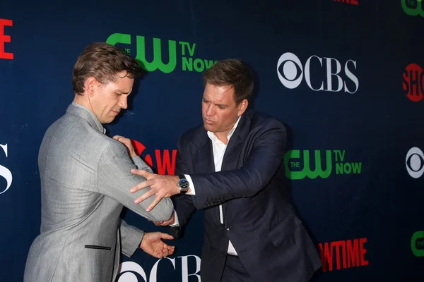 Brian Dietzen, Michael Weatherly — Zdjęcie stockowe