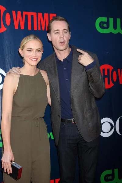 Emily Wickersham, Sean Murray — Stock Photo, Image