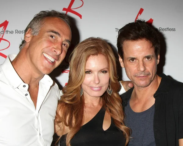 Brian Landow, Tracey E. Bregman, Christian Leblanc — Foto Stock