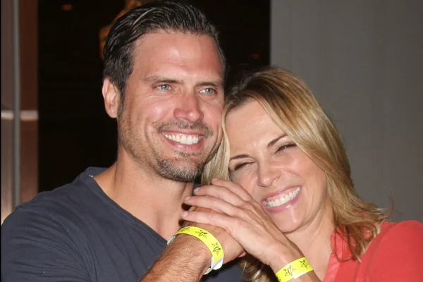 Joshua Morrow, Kelly Sullivan — ストック写真