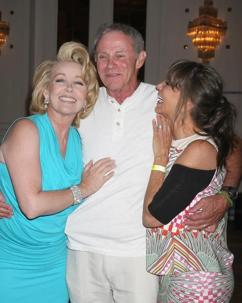 Melody Thomas Scott, Tristan Rogers, Jess Walton — Stockfoto