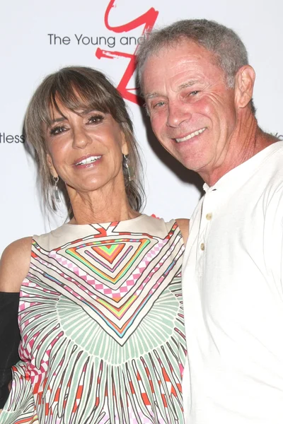 Jess Walton, Tristan Rogers — Stock Fotó