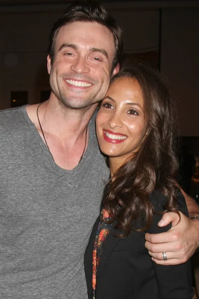 Daniel Goddard, Christel Khalil — Stockfoto