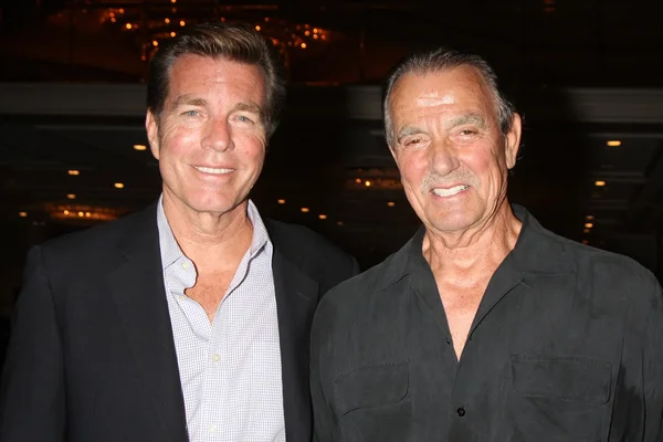 Peter Bergman, Eric Braeden — 图库照片