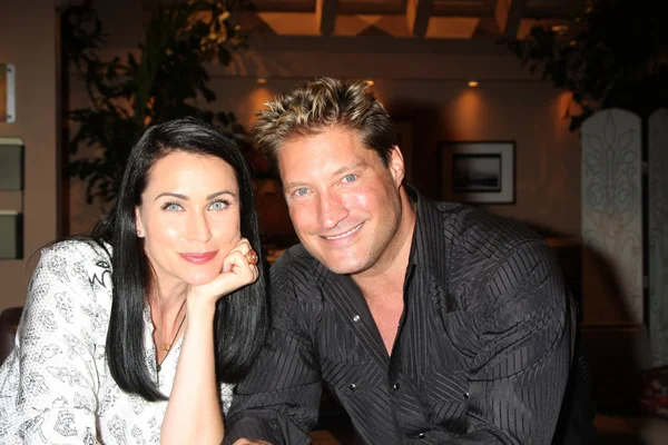 Rena Sofer, Sean Kanan — Stock Photo, Image