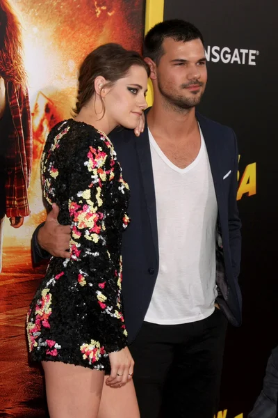 Kristen Stewart, Taylor Lautner — Foto de Stock