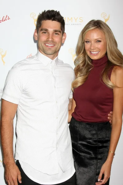 Justin Gaston, Melissa Ordway — Zdjęcie stockowe