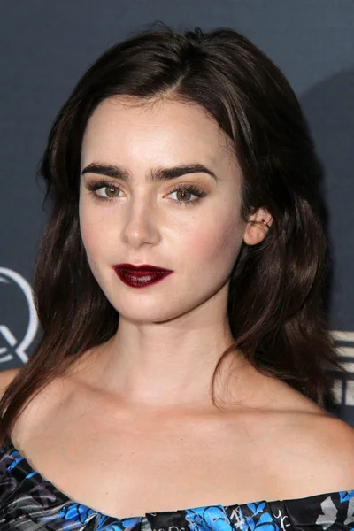 Lily Collins — Stock Photo, Image