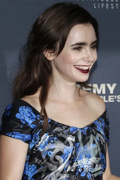 Lily Collins — Stock Photo, Image