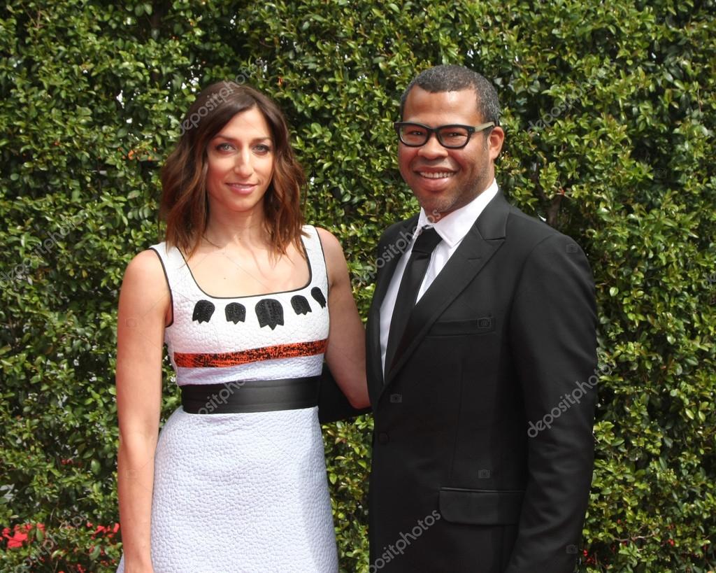 Chelsea Peretti, Jordânia Peele — Fotografia de Stock Editorial © Jean