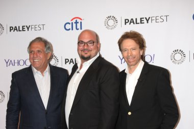 Les Moonves, Anthony E. Zuiker, Jerry Bruckheimer