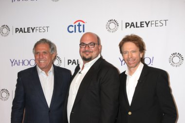 Les Moonves, Anthony E. Zuiker, Jerry Bruckheimer