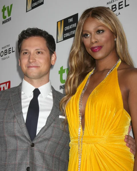 Matt McGorry, Laverne Cox — Fotografia de Stock