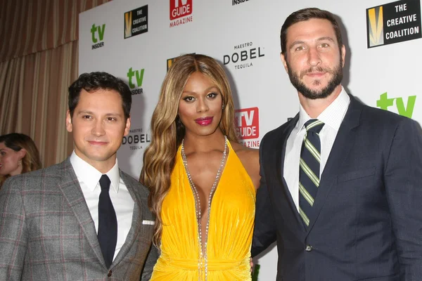 Matt McGorry, Laverne Cox, Pablo Schreiber — Stockfoto