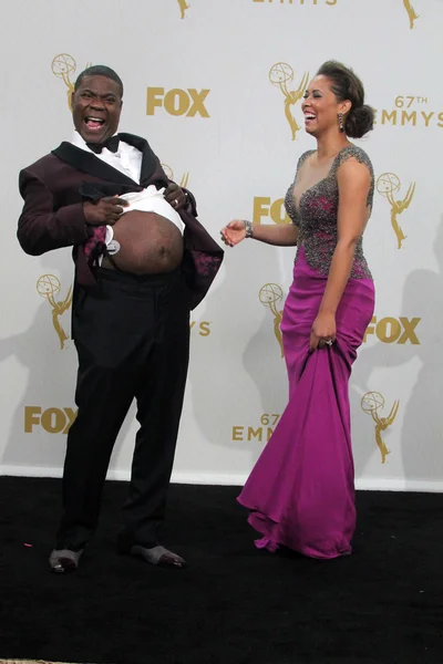 Tracy Morgan, Megan Wollover — Foto de Stock