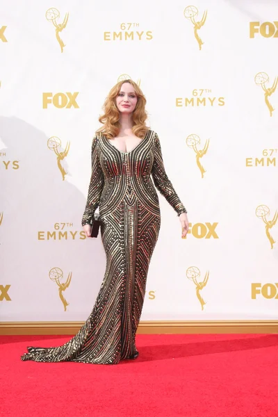 Aktorka Christina Hendricks — Zdjęcie stockowe